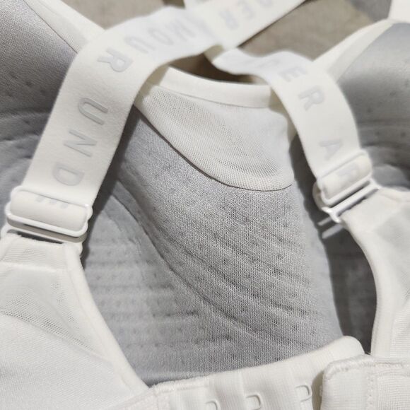 Under Armour Sports Bra Size Small White Infinity High Bra - Picture 7 of 13
